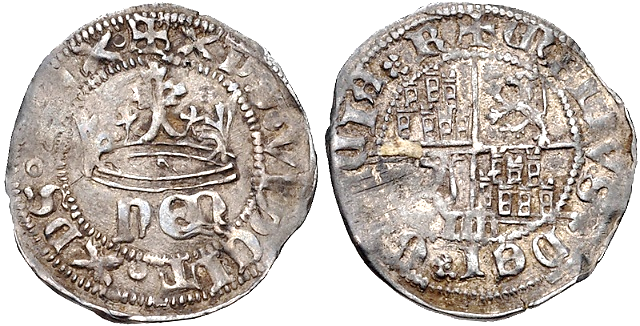 Tipo 31. Medio Real de plata de monograma “hEN” - Imagen 44