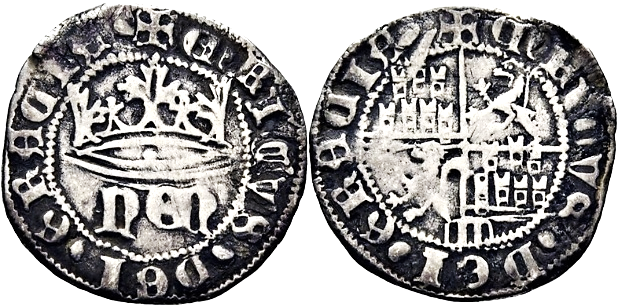 Tipo 31. Medio Real de plata de monograma “hEN” - Imagen 51