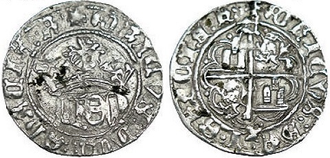 Tipo 31. Medio Real de plata de monograma “hEN” - Imagen 57