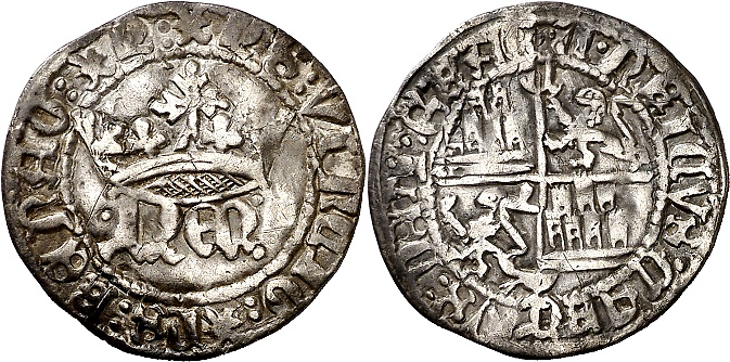 Tipo 31. Medio Real de plata de monograma “hEN” - Imagen 58