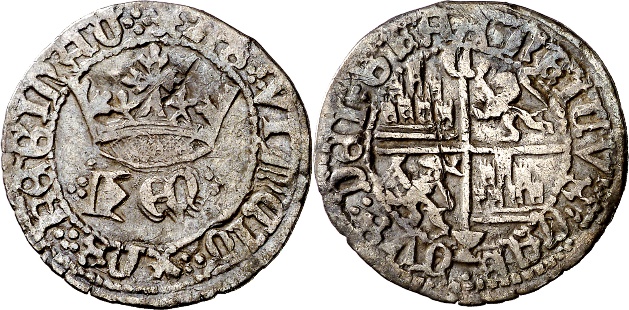 Tipo 31. Medio Real de plata de monograma “hEN” - Imagen 62