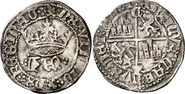 Tipo 31. Medio Real de plata de monograma “hEN” - Imagen 63