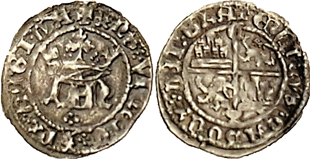 Tipo 31. Medio Real de plata de monograma “hEN” - Imagen 67