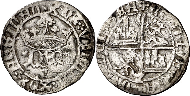 Tipo 31. Medio Real de plata de monograma “hEN” - Imagen 72