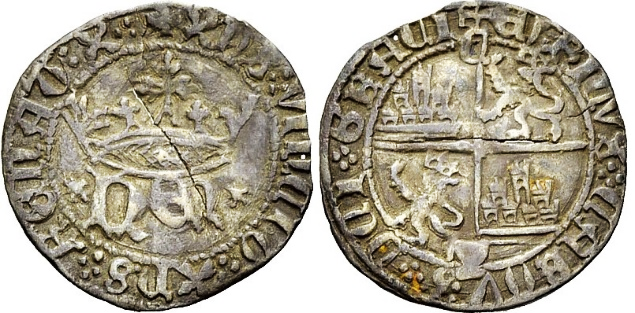 Tipo 31. Medio Real de plata de monograma “hEN” - Imagen 73