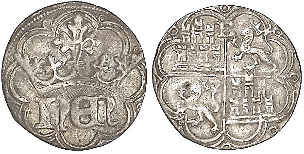 Tipo 31. Medio Real de plata de monograma “hEN” - Imagen 76