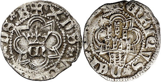 Tipo 32. Cuarto de Real de plata de monograma “EN” - Imagen 10