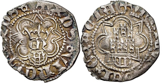 Tipo 32. Cuarto de Real de plata de monograma “EN” - Imagen 12