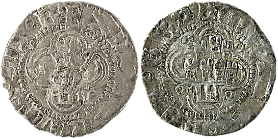 Tipo 32. Cuarto de Real de plata de monograma “EN” - Imagen 21