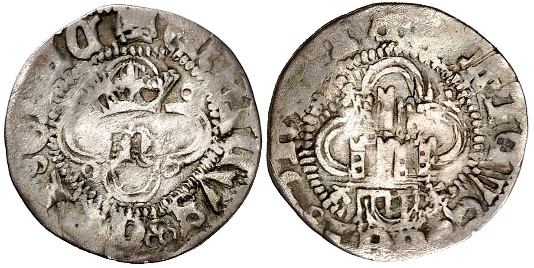 Tipo 32. Cuarto de Real de plata de monograma “EN” - Imagen 25