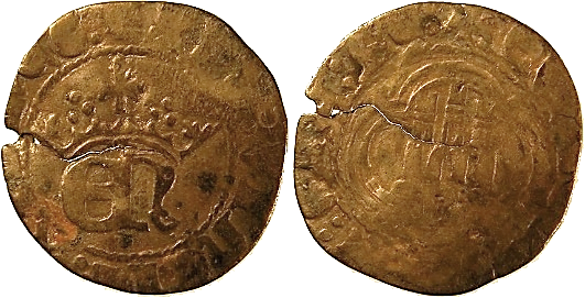 Tipo 32. Cuarto de Real de plata de monograma “EN” - Imagen 6