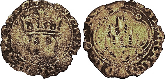 Tipo 32. Cuarto de Real de plata de monograma “EN” - Imagen 7