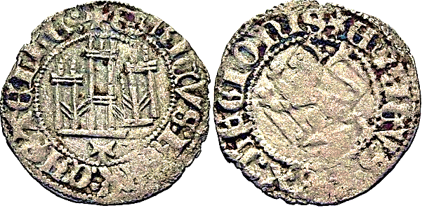 Tipo 32. Dinero Novén de Castillo y León, con orla redonda - Imagen 11