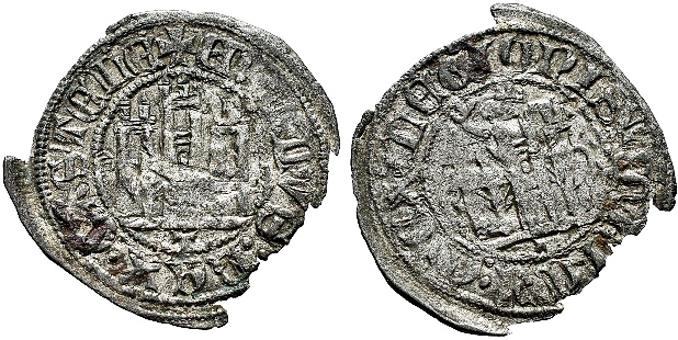 Tipo 32. Dinero Novén de Castillo y León, con orla redonda - Imagen 25