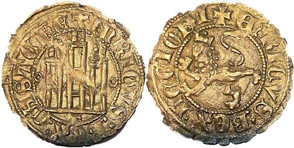 Tipo 32. Dinero Novén de Castillo y León, con orla redonda - Imagen 27