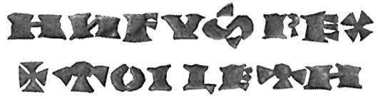 Tipo 32. Dinero toledano de buena técnica con leyenda “Tolleta”, y con estrellas de cinco puntas en segundo y tercer cuadrante - Imagen 4