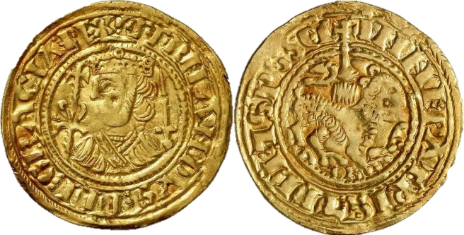 Tipo 33. Maravedí o Morabetino de Oro del rey Fernando II - Imagen 6