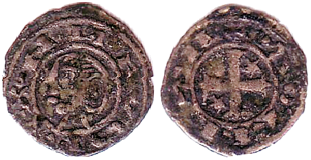 Tipo 33. Meaja toledana de buena técnica con leyenda “Tolleta”, y con estrellas de cinco puntas en segundo y tercer cuadrante - Imagen 5