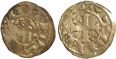 Tipo 34. Dinero previo y posterior a la batalla de Alarcos con leyenda “Tolleta”, con Estrellas de cinco puntas en primer y cuarto cuadrante - Imagen 17