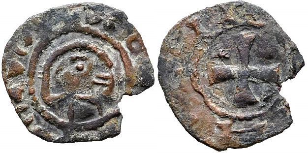 Tipo 34. Dinero previo y posterior a la batalla de Alarcos con leyenda “Tolleta”, con Estrellas de cinco puntas en primer y cuarto cuadrante - Imagen 22