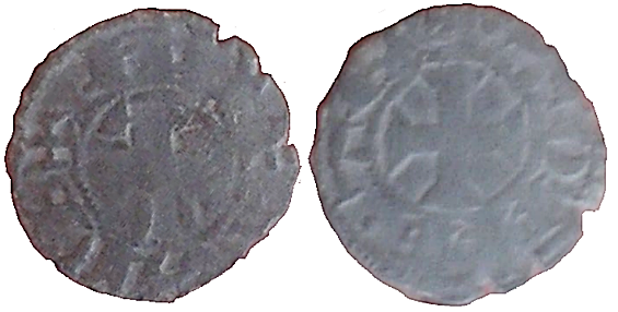 Tipo 34. Dinero previo y posterior a la batalla de Alarcos con leyenda “Tolleta”, con Estrellas de cinco puntas en primer y cuarto cuadrante - Imagen 5