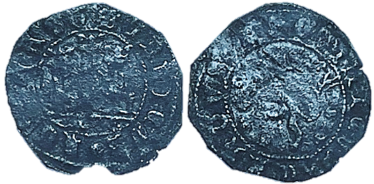 Tipo 34. Media Blanca del Ordenamiento con castillo y león, sin gráfila de lóbulos - Imagen 25