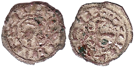 Tipo 37. Meaja previa y posterior a la batalla de Alarcos con leyenda “Tolleta”, con Estrellas de cinco puntas en segundo y tercer cuadrante - Imagen 2