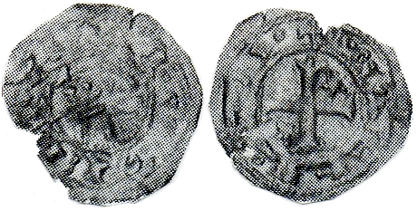 Tipo 37. Meaja previa y posterior a la batalla de Alarcos con leyenda “Tolleta”, con Estrellas de cinco puntas en segundo y tercer cuadrante - Imagen 4