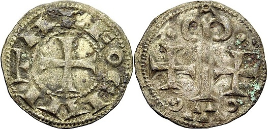 Tipo 39. Dinero de las Cruces y Báculos Geminados - Imagen 1