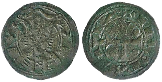 Tipo 39. Dinero Pontifical a favor del Papa Alejandro III - Imagen 4