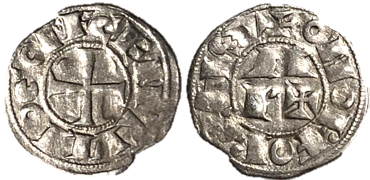 Tipo 4, de Bearn. Meaja del Vizconde Céntulo V de Bearn, utilizada en el reino de Aragón - Imagen 2