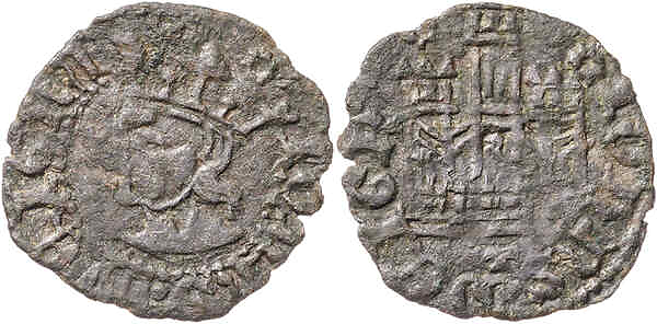 Tipo 4. Dinero coronado toledano - Imagen 13