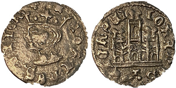 Tipo 4. Dinero coronado toledano - Imagen 4