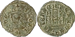 Tipo 4. Dinero coronado toledano - Imagen 9