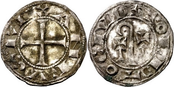 Tipo 4. Dinero del Báculo Episcopal Toledano - Imagen 6