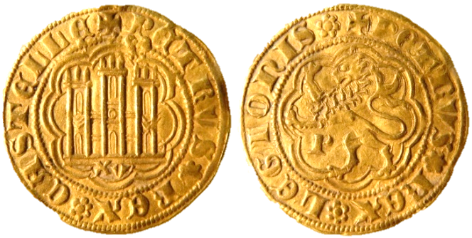 Tipo 4. Dobla Castellana de oro de a 15 maravedís - Imagen 10