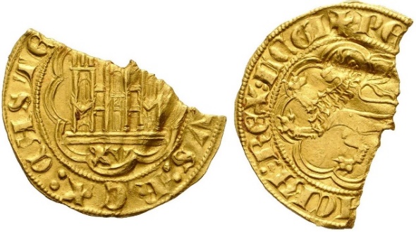 Tipo 4. Dobla Castellana de oro de a 15 maravedís - Imagen 3