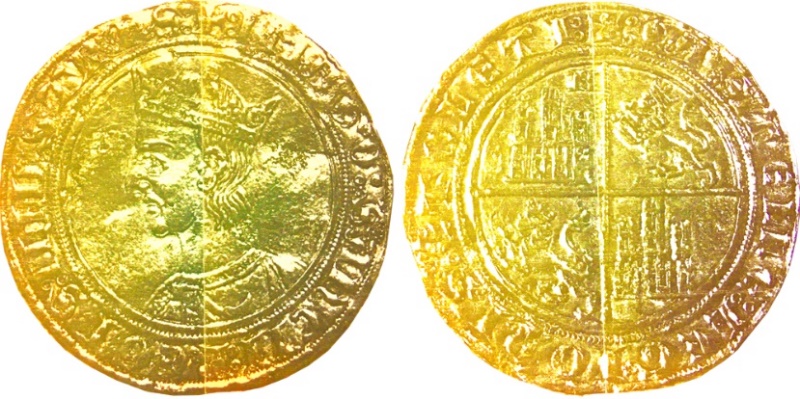 Tipo 4. Dobla de Oro de busto del rey don Sancho IV - Imagen 1