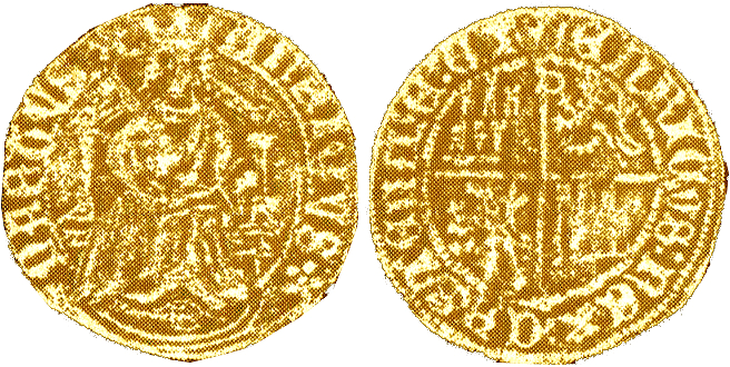 Tipo 4. Medio Enrique de la Silla Alta y Baja de oro - Imagen 15