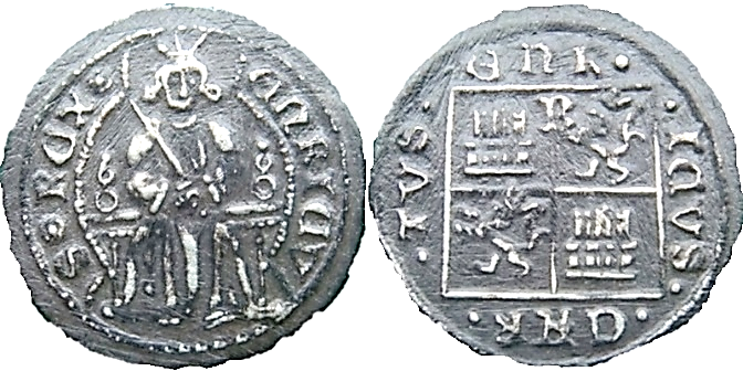 Tipo 4. Medio Enrique de la Silla Alta y Baja de oro - Imagen 41