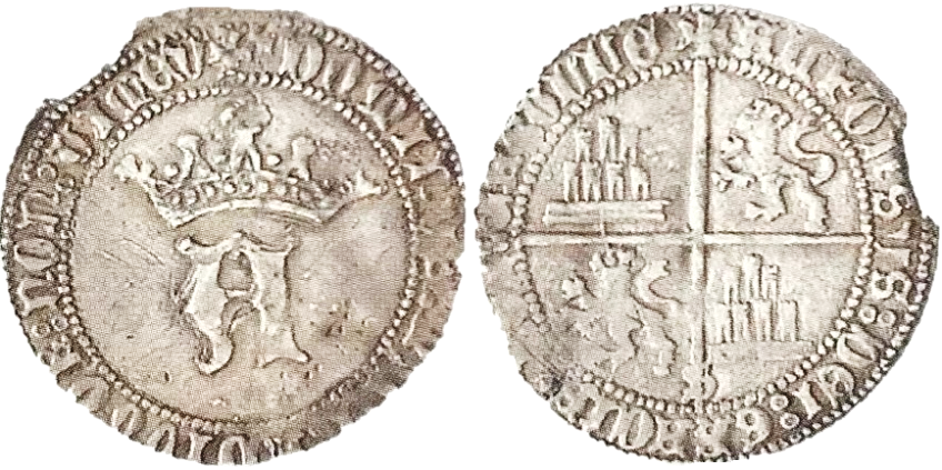 Tipo 4. Real de “A” gótica Coronada y Cuartelado, de Sevilla - Imagen 5