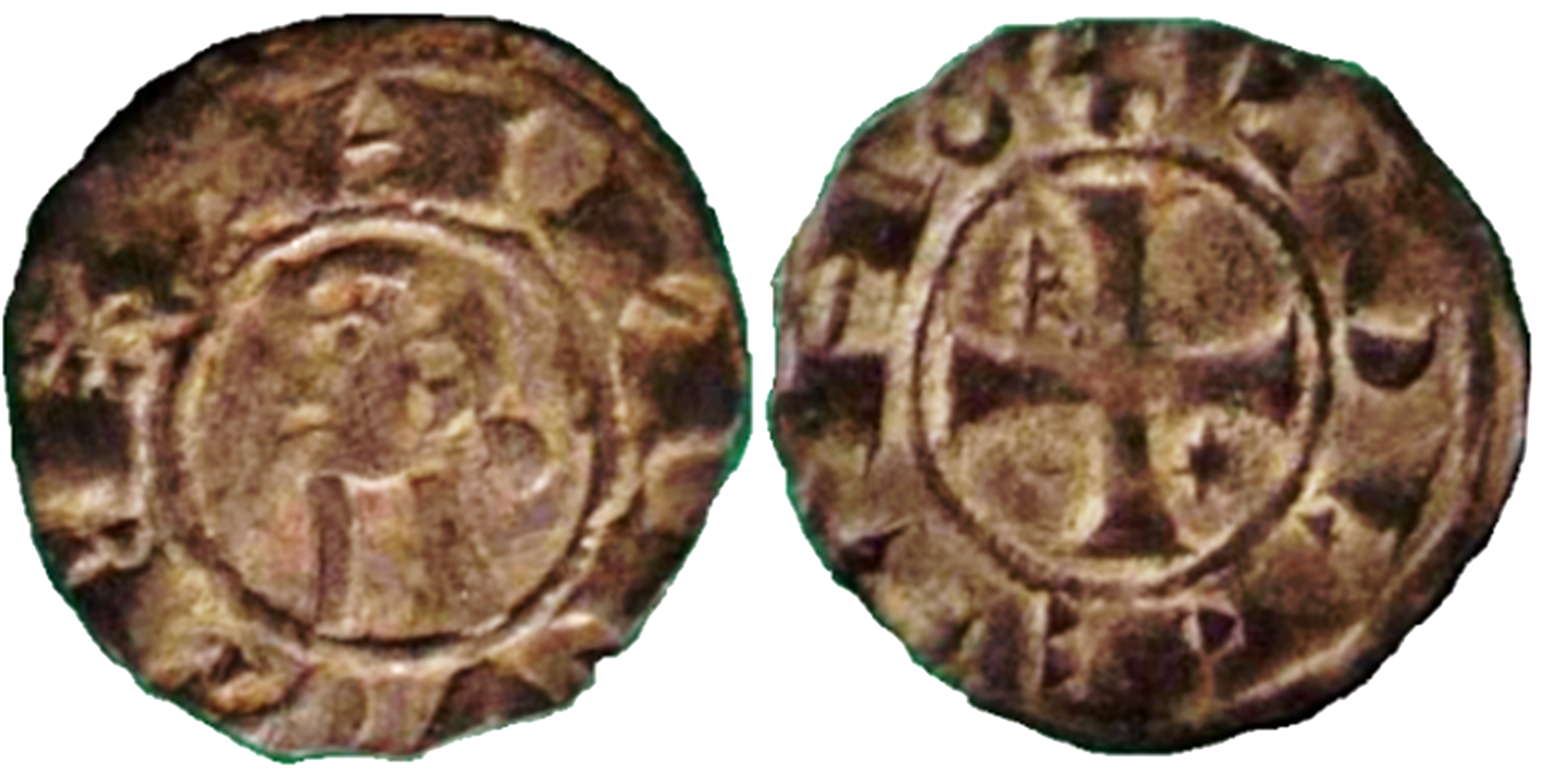 Tipo 40. Dinero posterior a la batalla de las Navas de Tolosa con leyenda “Tolleta”, y estrellas de seis puntas en primer y cuarto cuadrante - Imagen 7