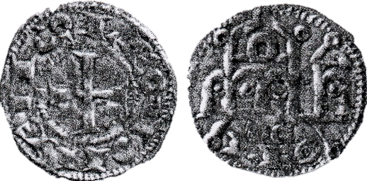 Tipo 41. Dinero de la Catedral Primitiva de León - Imagen 1