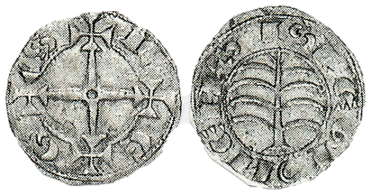 Tipo 43. Dinero del Árbol leonés Octoenramado - Imagen 4