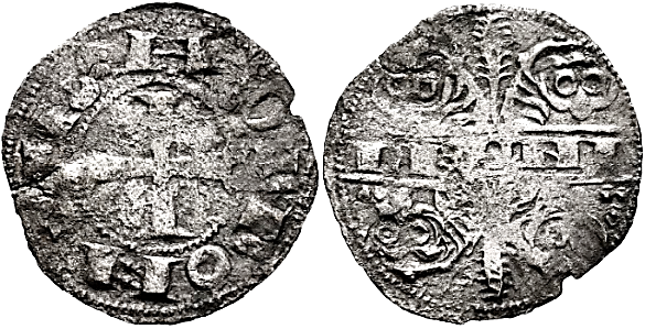 Tipo 44. Dinero alfonsino de las Cuatro Cabezas de León - Imagen 12