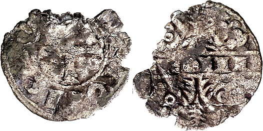 Tipo 45. Meaja alfonsina de las Cuatro Cabezas de León - Imagen 1