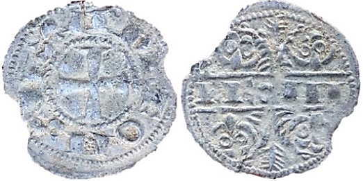 Tipo 45. Meaja alfonsina de las Cuatro Cabezas de León - Imagen 2