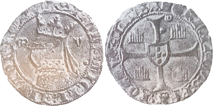 Tipo 5. Barbuda con busto de rey con celada - Imagen 12