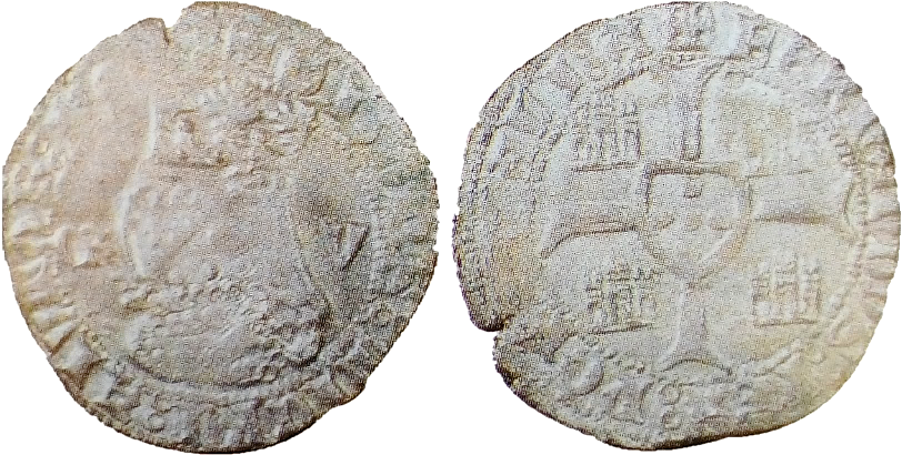 Tipo 5. Barbuda con busto de rey con celada - Imagen 17