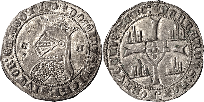 Tipo 5. Barbuda con busto de rey con celada - Imagen 20